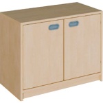 Schrank mit Mittelwand, 60cm hoch 